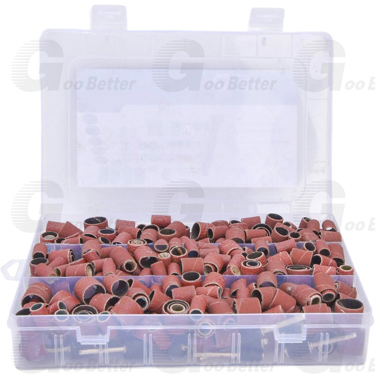 384Pcs Sanding Drum Kit Nail Sander Drill Bit For Dremel Accessories Rotary Tool - HomeDIYer