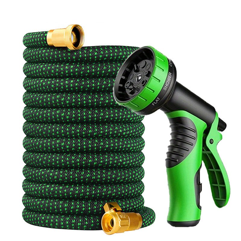 Irrigation gardening hose, garden watering telescopic hose set - HomeDIYer