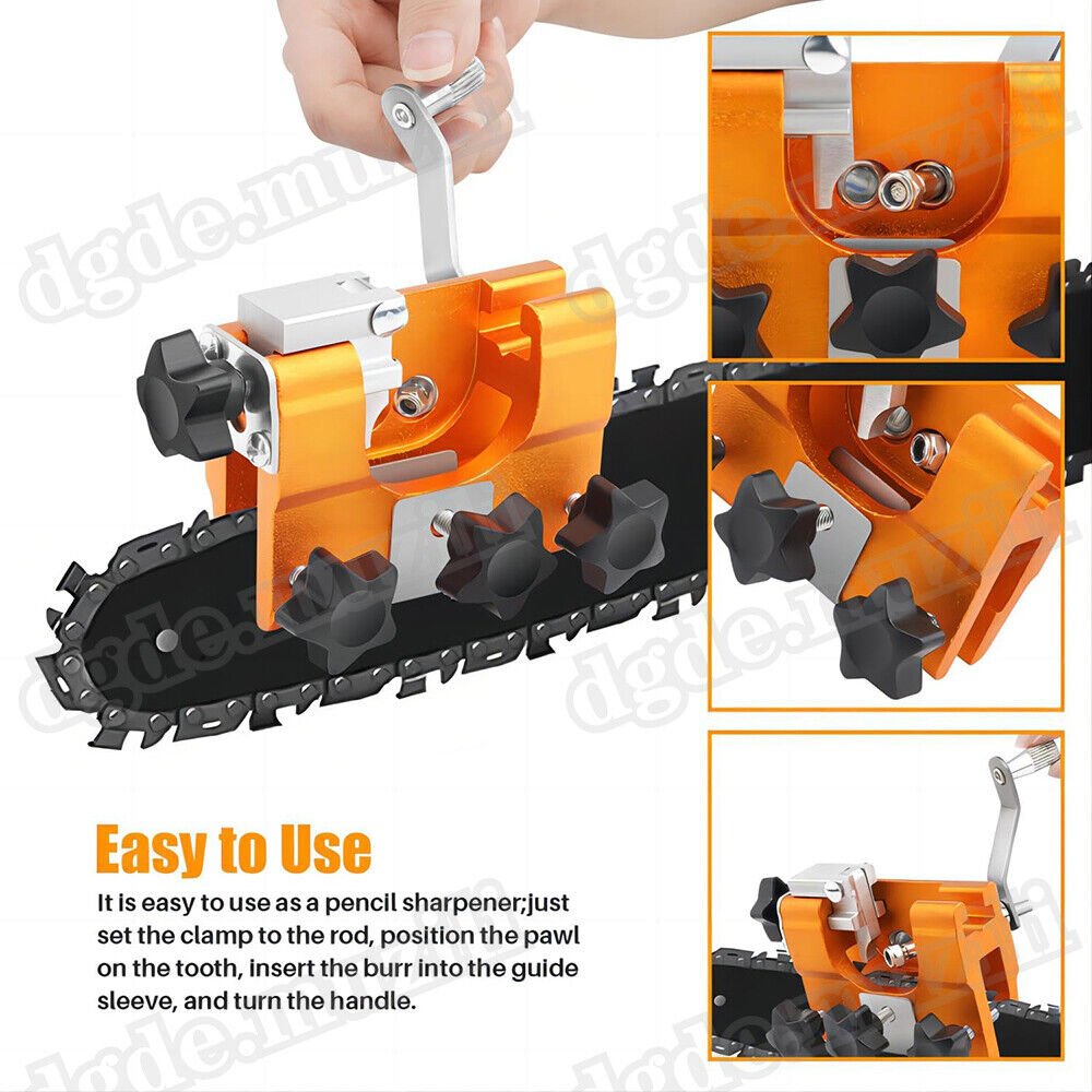 ProEdge Chainsaw Chain Sharpener – Electric Chainsaw Blade Sharpening Tool - HomeDIYer