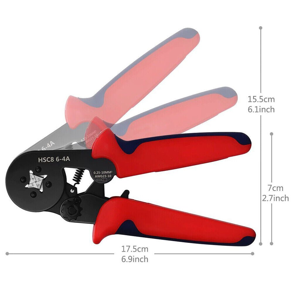 1800 crimping pliers wire end ferrule set 0.5mm - 10mm² wire end ferrule pliers pliers - HomeDIYer