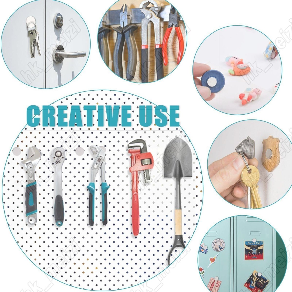 N52 Neodymium Round Disc Magnets mini/Tiny/Small/Large Magne for Door Fridge DIY - HomeDIYer