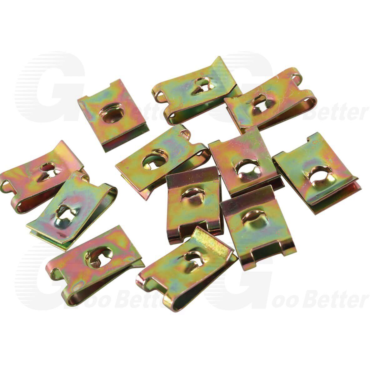 110Pc Auto Car U Type Nut Clip Kit Fastener Replacement Dash Door Panel Interior - HomeDIYer