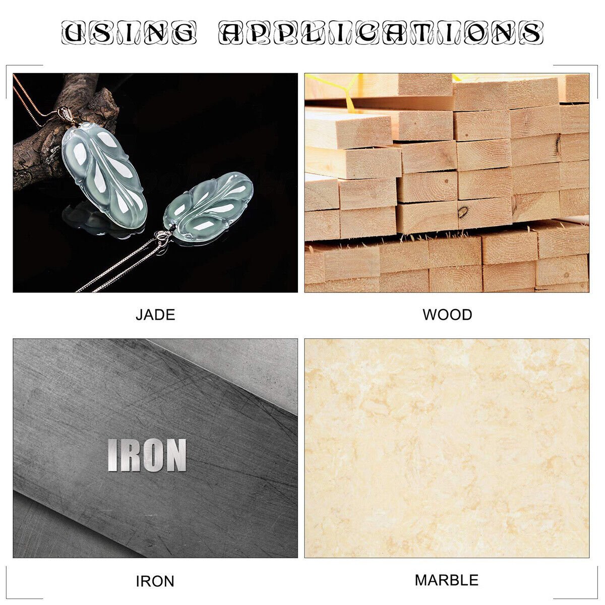 Dremel Polishing Wheels 25mm 50PCS | Professional Grinding & Buffing Set - HomeDIYer