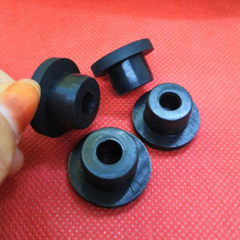 Black Hole Plug Silicone Rubber Blanking End Caps Seal Stopper Bung 10mm ~ 29mm