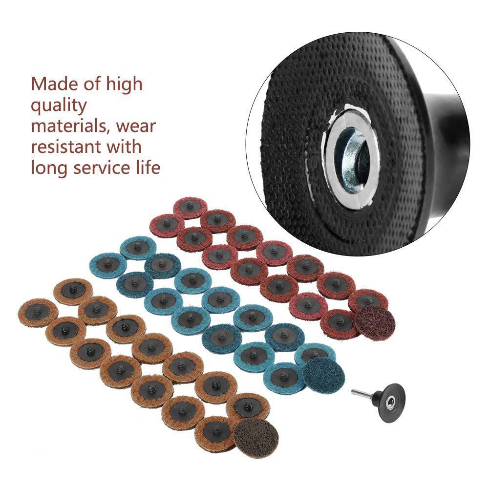 46x Non - Woven Abrasive Discs Non - Woven Abrasive Cleaning Discs Polishing Disc - HomeDIYer