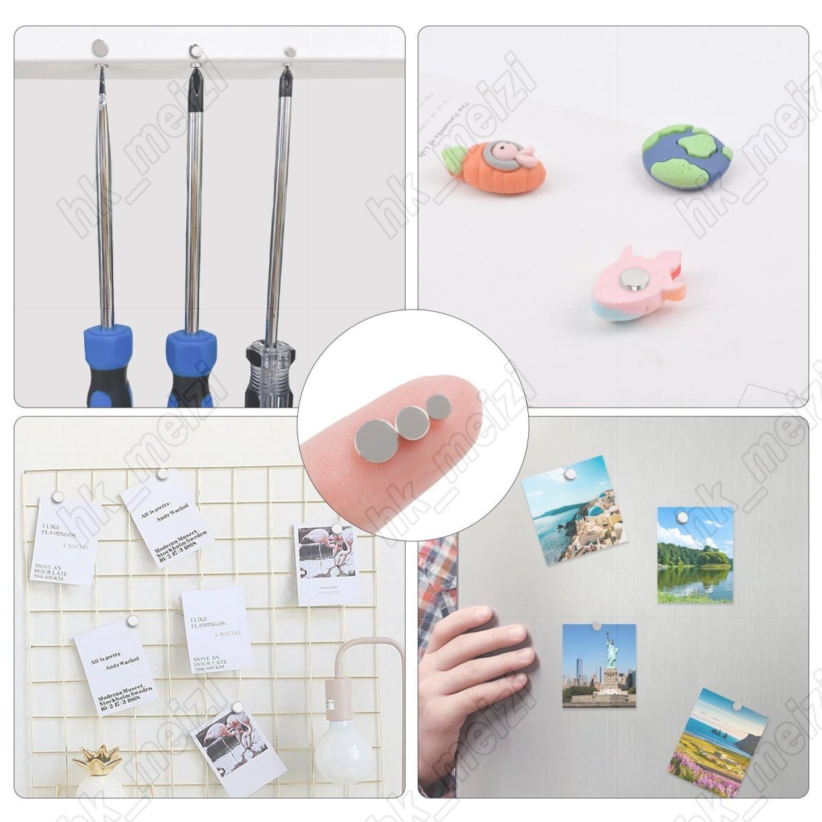 N52 Neodymium Round Disc Magnets mini/Tiny/Small/Large Magne for Door Fridge DIY - HomeDIYer