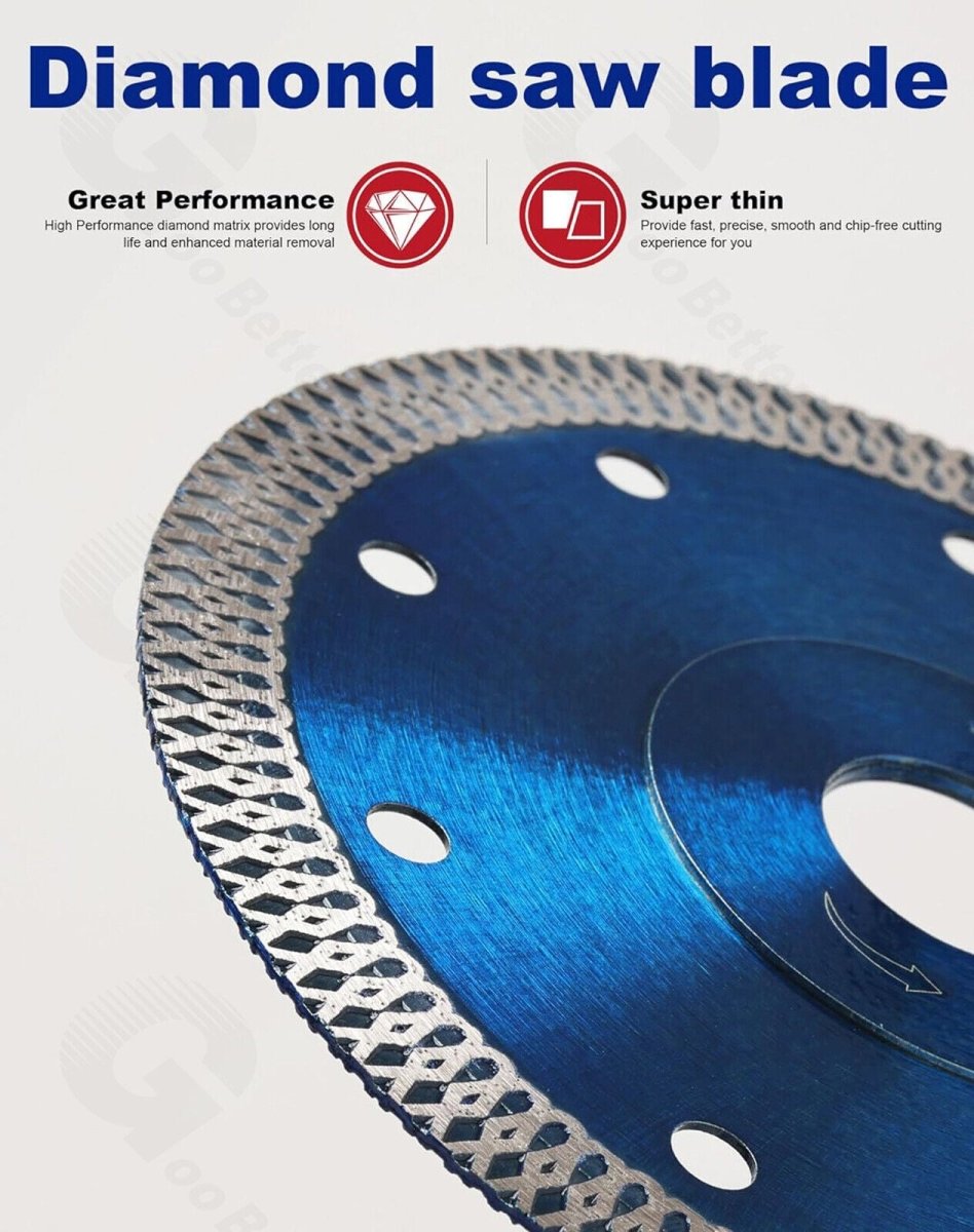 105 115mm Diamond Saw Blade Angle Grinder Discos Para For Cutter Ceramica Tile Stone - HomeDIYer