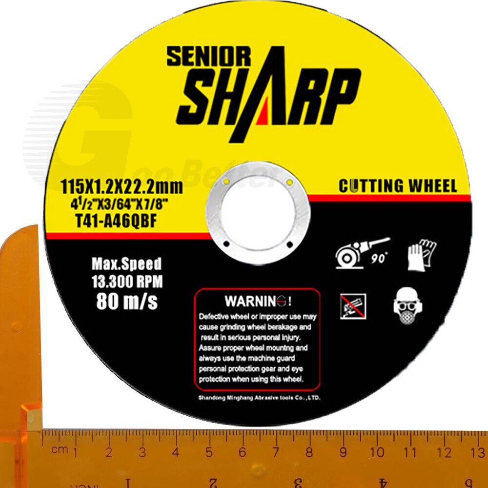 10Pcs Cutting Disc 115mm 4.5" Ultra Thin 1.2mm Metal Cutting Blade Angle Grinder - HomeDIYer