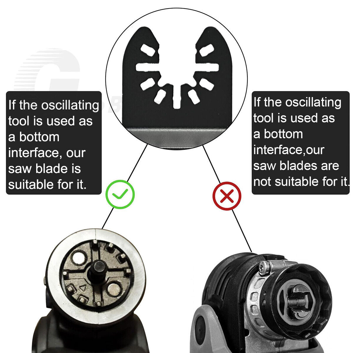 28x Universal Oscillating Saw Blades Multitool Wood Metal Cutter For Dewalt Fein - HomeDIYer