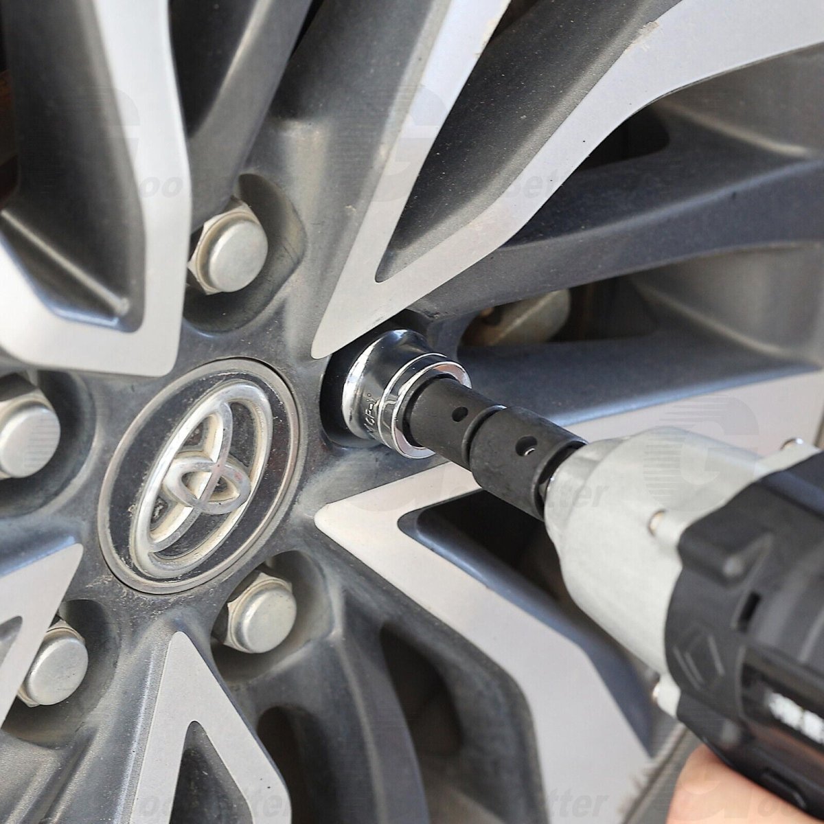 4 Pcs 3/8" to 1/4" 1/2 inch Air Impact Socket Adapter Set Drive Ratchet Reducer - HomeDIYer