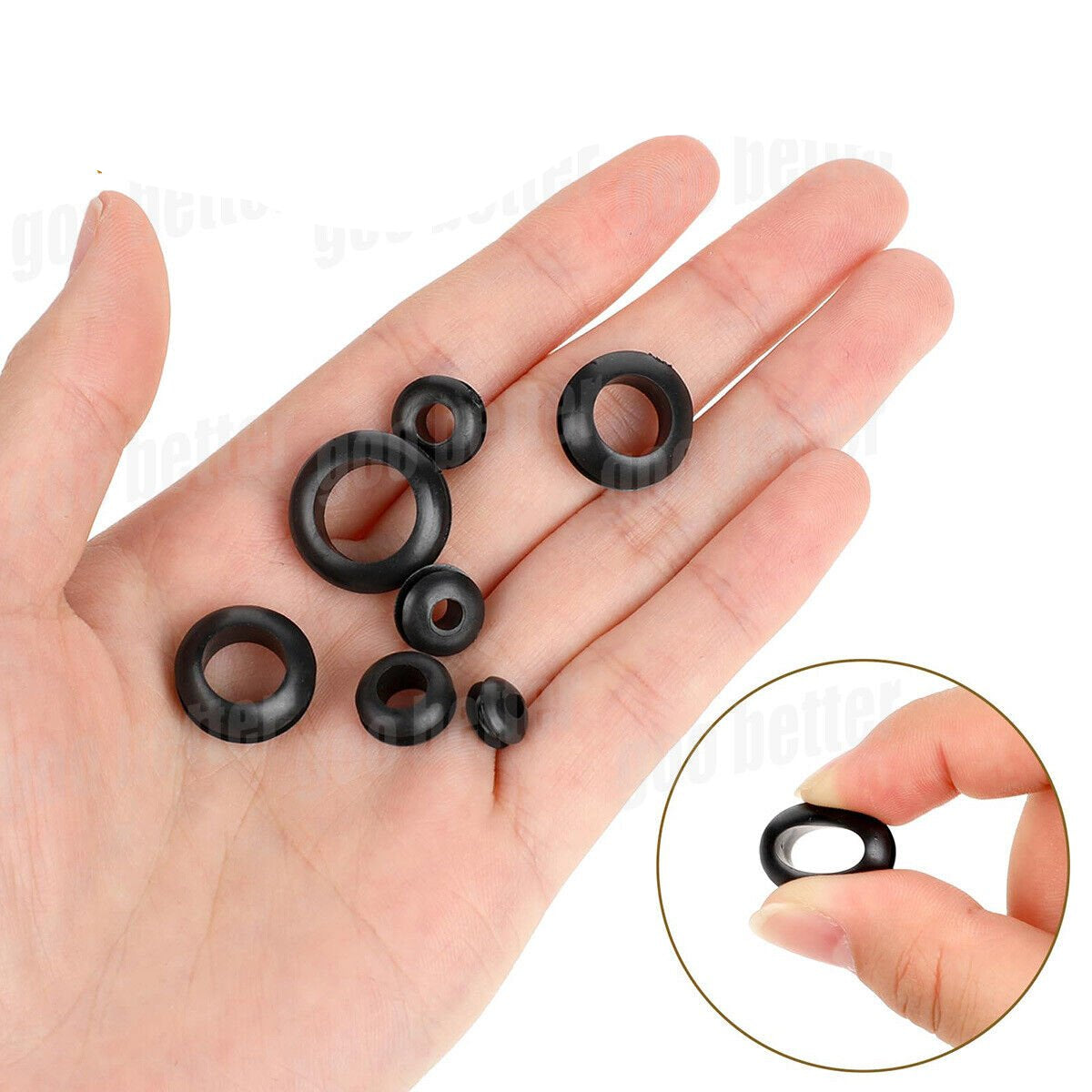260pcs grommets cable grommets cable grommet rubber grommet assortment set - HomeDIYer