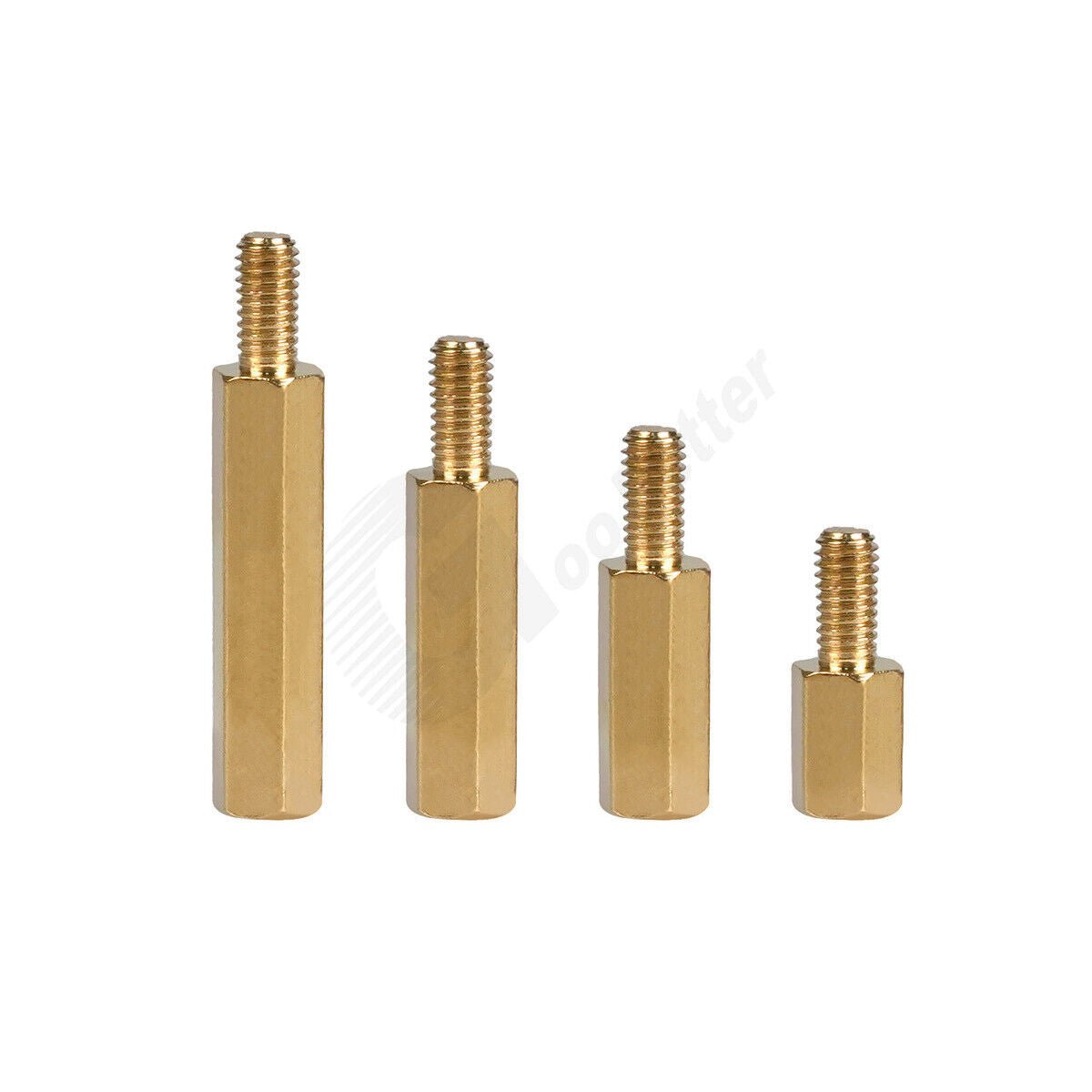 120Pcs M3 Male Female Brass Hex Column Standoff Spacer PCB Board Screw Nut Kit - HomeDIYer