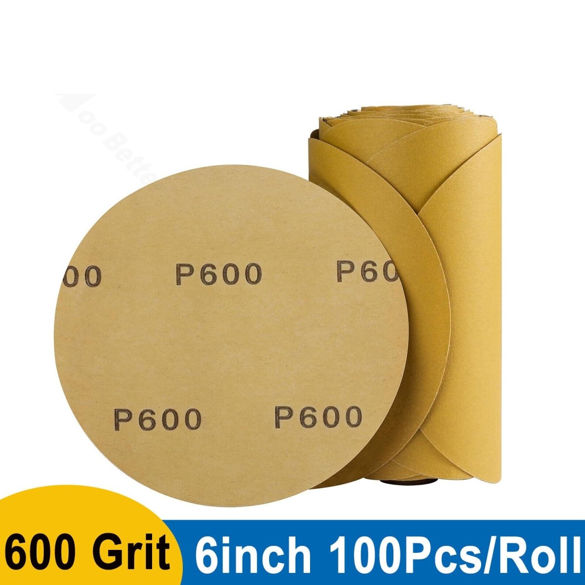 40 - 800 Grit 6 Inch Sand Paper Sanding Discs Sander for Sanding Metal Car Auto Body - HomeDIYer