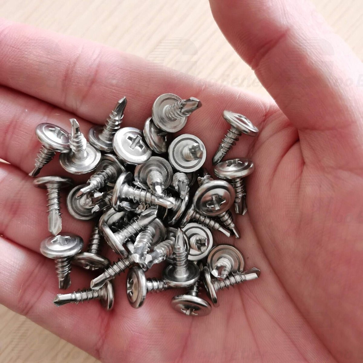 210Pcs Self Drilling Wafer Head Phillips Screws Stainless Steel Self Tapping Kit - HomeDIYer