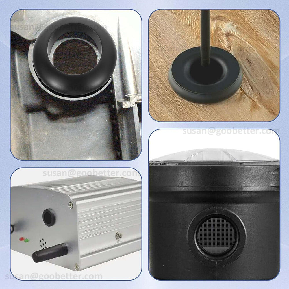 Wiring Grommets - Rubber Open Grommet - Cable Hole Plug Bung Wire Cable Protect