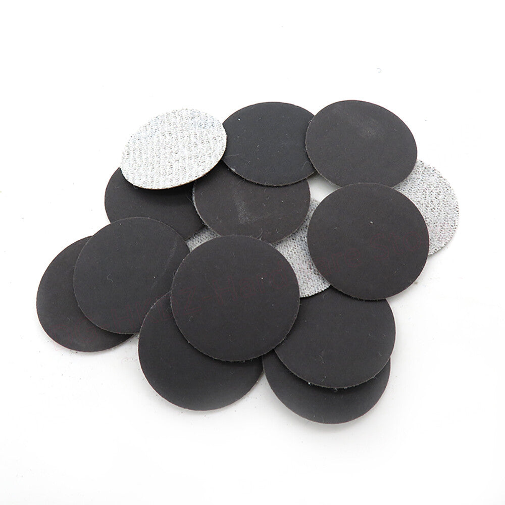 1" Inch 25mm Wet And Dry Sandpaper Grit 60# ~10000# Hook&Loop Sanding Discs Pads