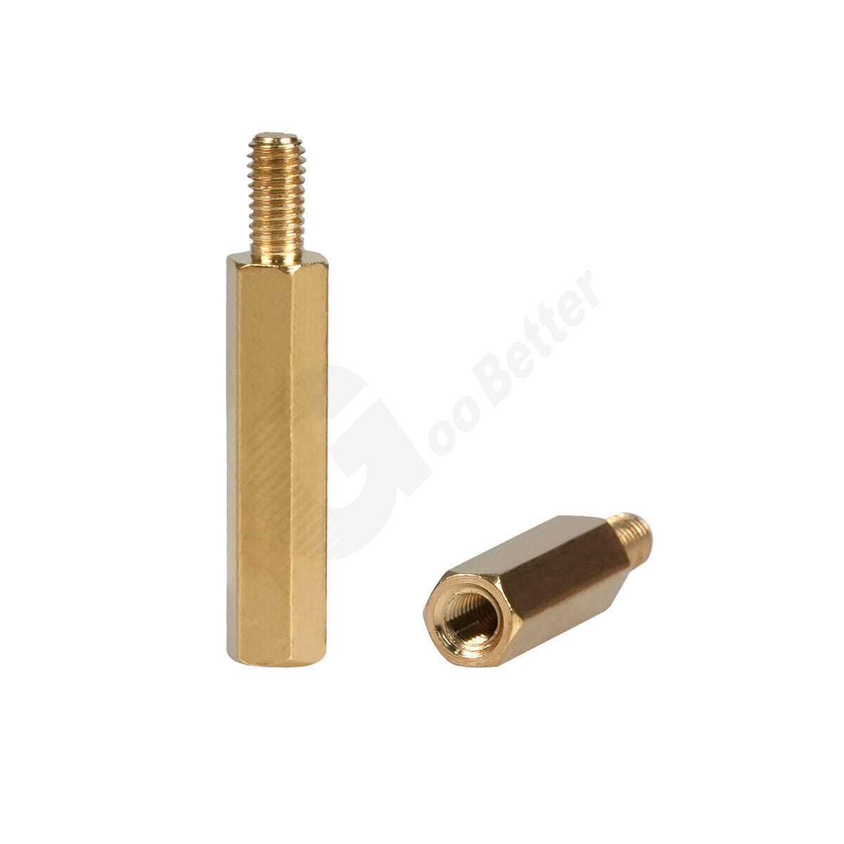 120Pcs M3 Male Female Brass Hex Column Standoff Spacer PCB Board Screw Nut Kit - HomeDIYer