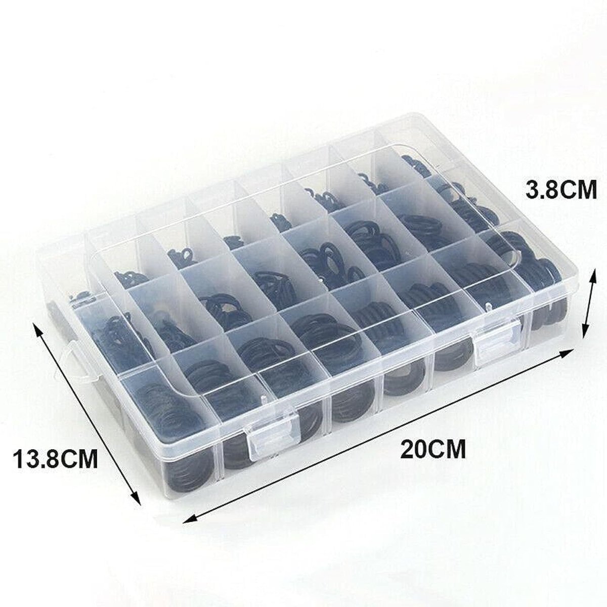 O Ring Assortment Rubber Sealing Rings Set O - Rings Oring Seal 1200 Pieces 6 - 28mm - HomeDIYer