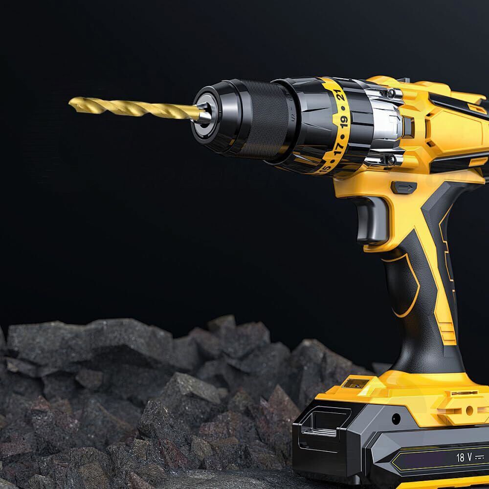 50PCS Mini Micro Round Shank Drill Bits Set Small Precision HSS Twist Drill Bits - HomeDIYer