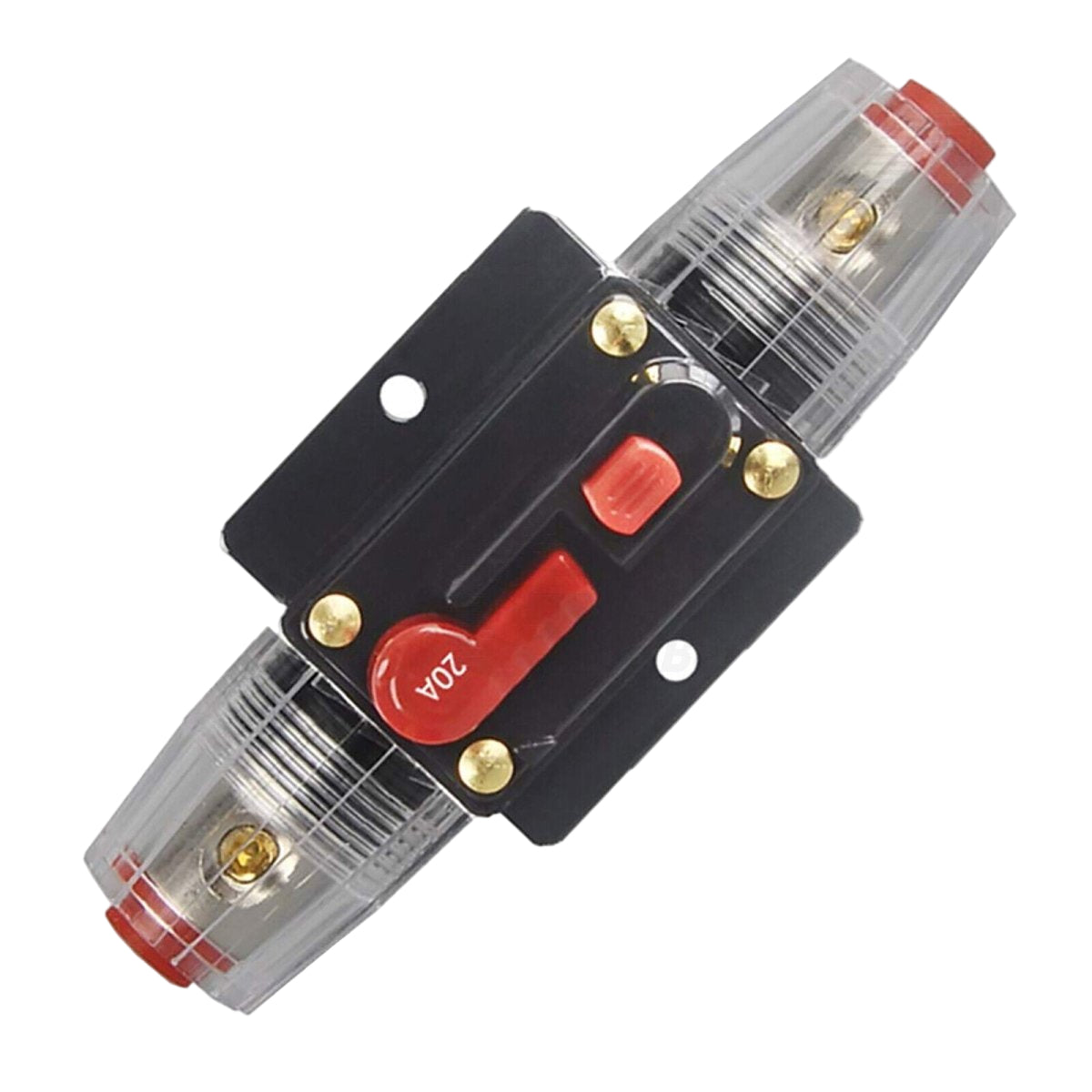 Home Solar System Waterproof Circuit Breaker Reset Fuse Inverter DC 12V - 24V - HomeDIYer