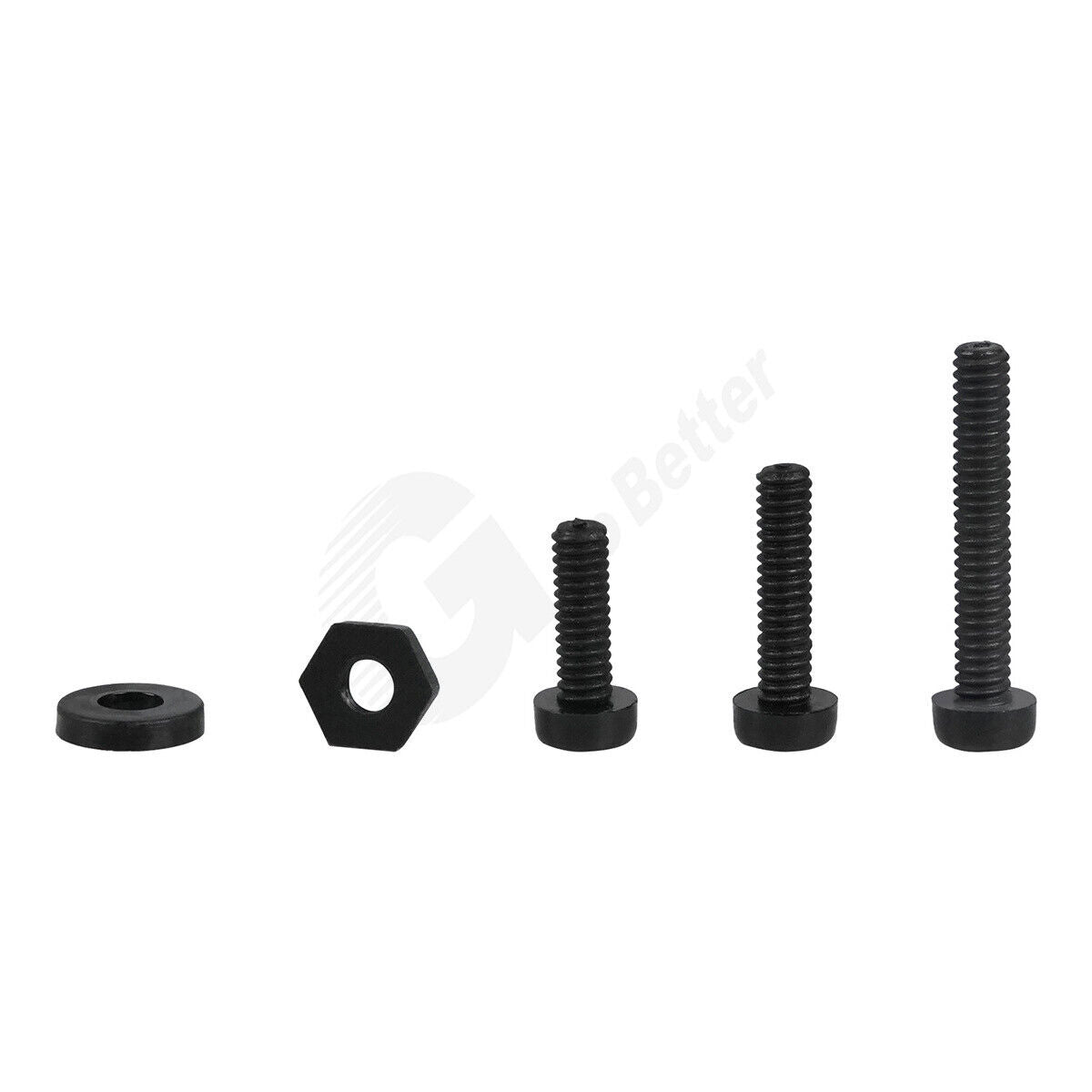 320Pcs M2 Nylon Male Female Hex Column Standoff Spacer PCB Board Screw Nut Kit - HomeDIYer