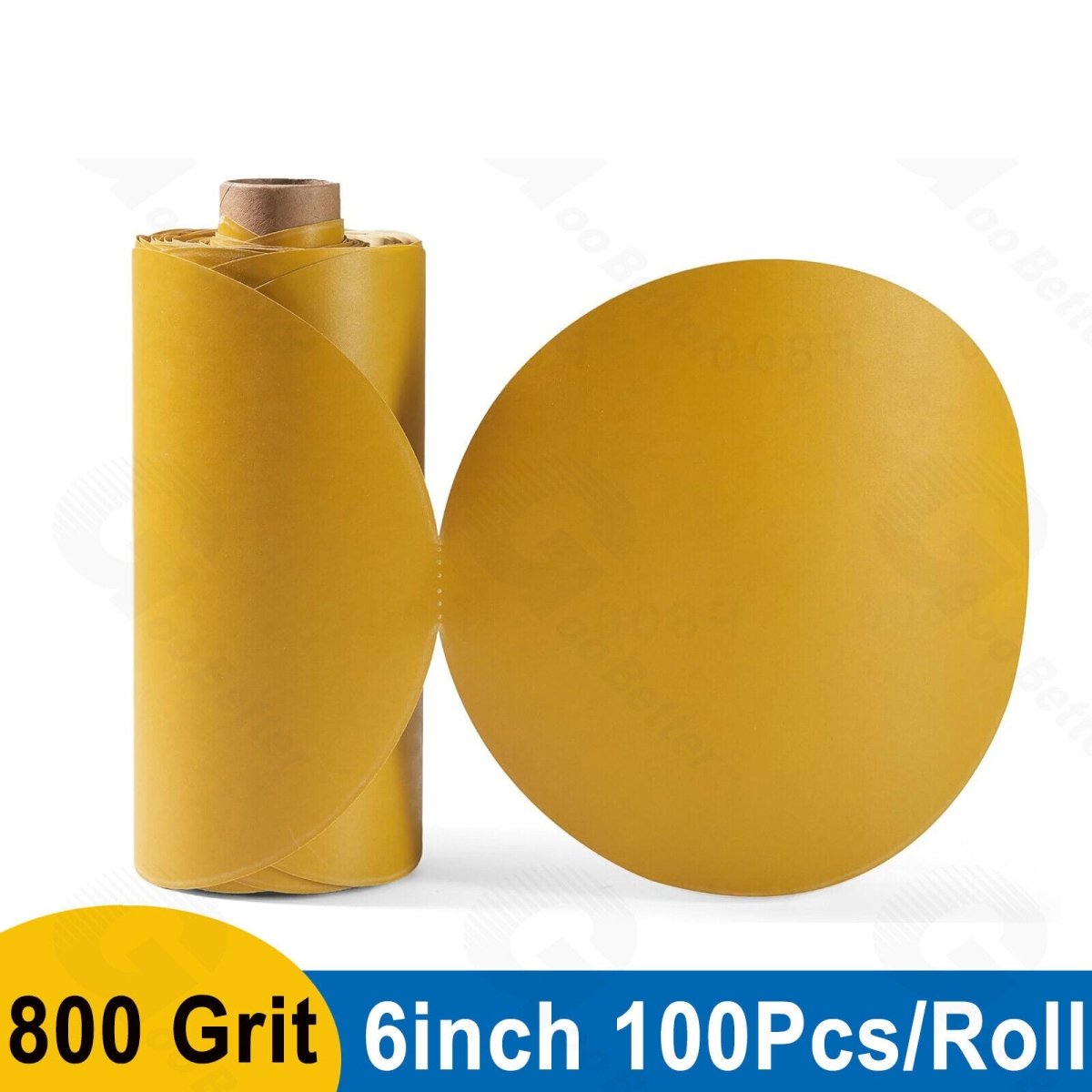 40 - 800 Grit 6 Inch Sand Paper Sanding Discs Sander for Sanding Metal Car Auto Body - HomeDIYer