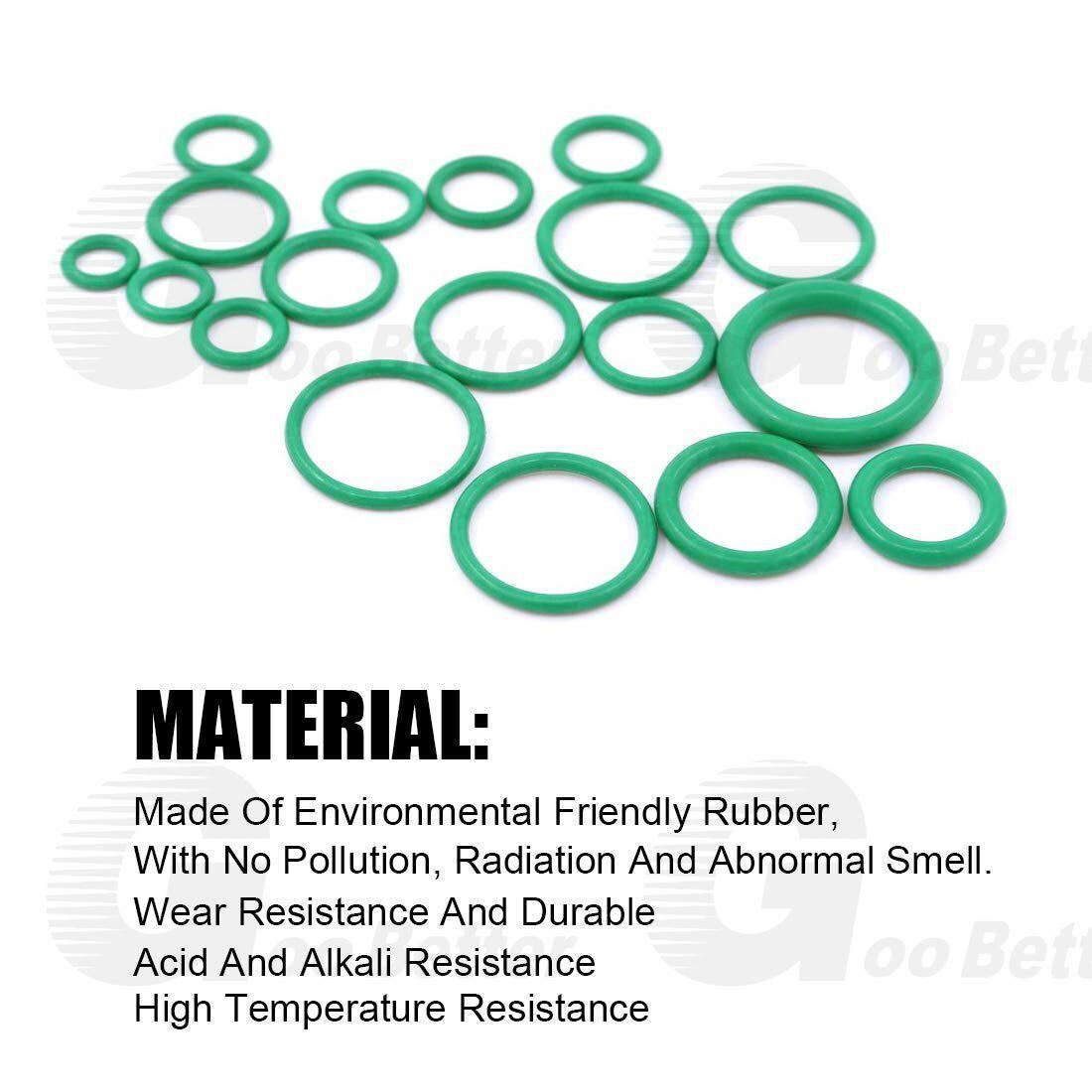270pcs O - Ring Sealing Gasket A/C Compressor All Size HNBR O - Rings Assortment Kit - HomeDIYer