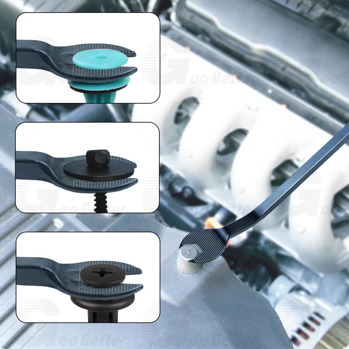 5Pcs Car Trim Removal Tool Kit Pry Bar Panel Door Interior Clip Hand Tools Set - HomeDIYer