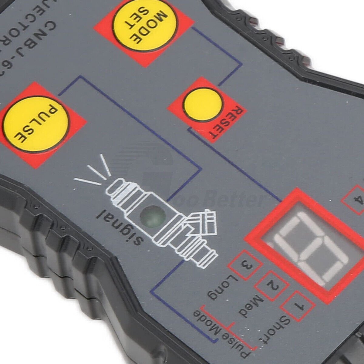 4 Pulse Modes Car Fuel Injector Tester 12V Car Injector Cleaner Controller Tool - HomeDIYer
