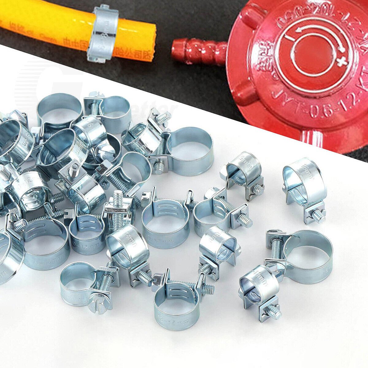 135x hose clamps mini clamps 8 - 18mm hose clamps clamps assortment set - HomeDIYer