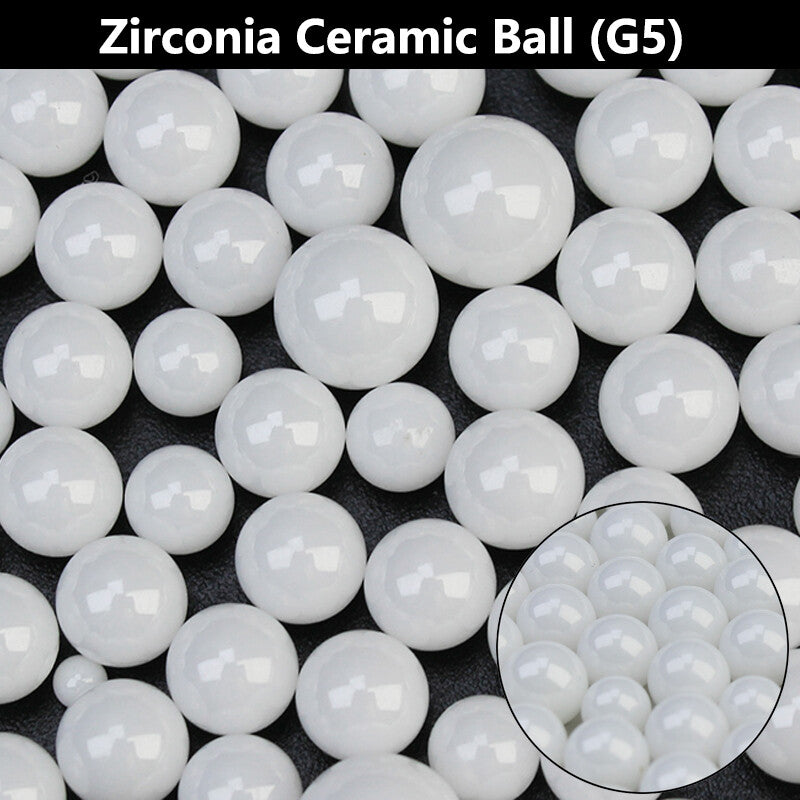 HomeDIYer Grade 5 Zirconia Oxide (ZrO2) Ceramic Bearing Balls 1mm to 31.75mm