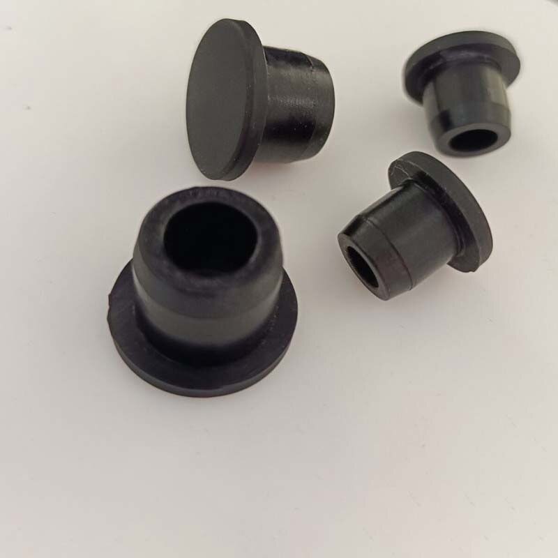 Black Hole Plug Silicone Rubber Blanking End Caps Seal Stopper Bung 10mm ~ 29mm