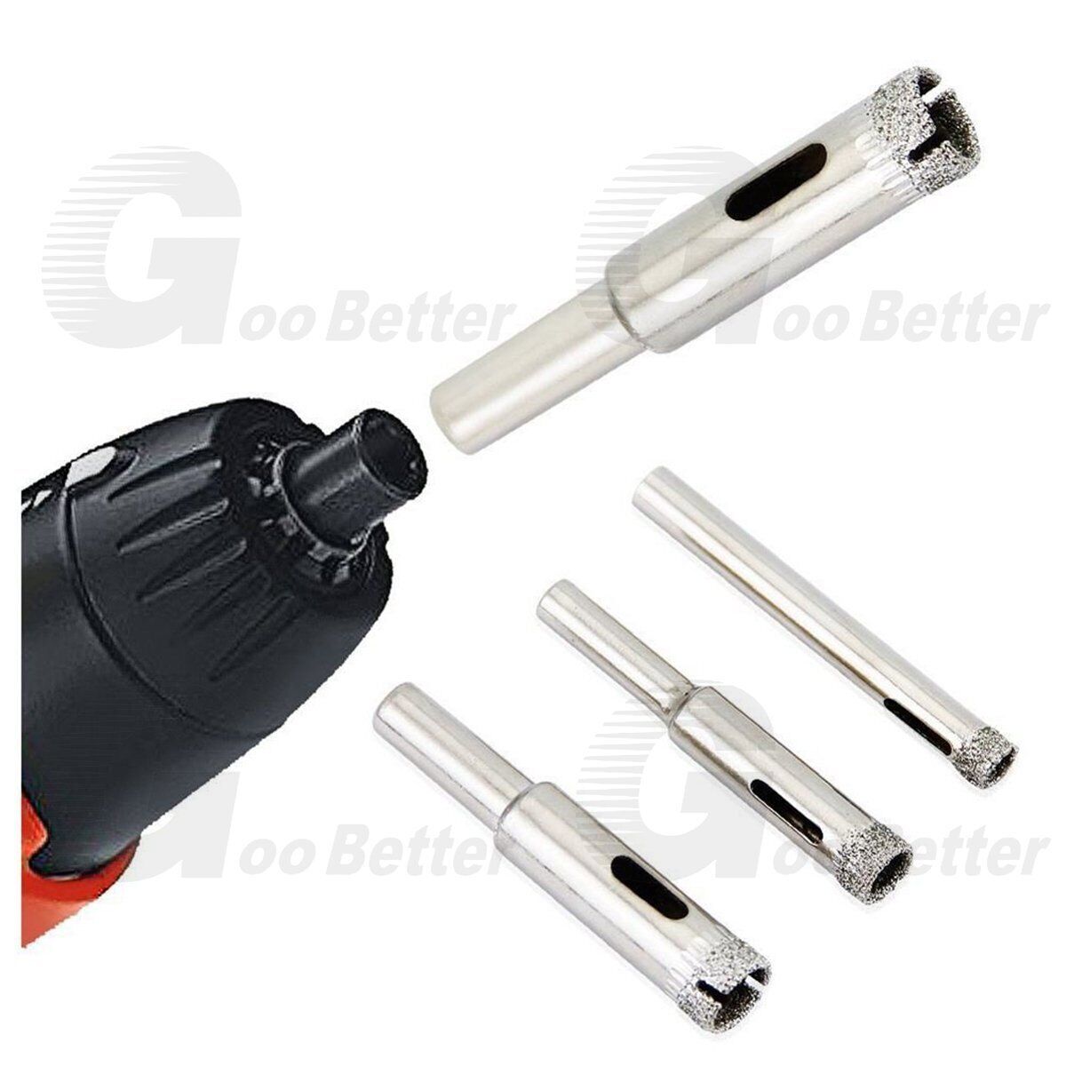 30Pcs Diamond Hole Saw Drill Bit Tools Set for Glass,Tile,Ceramic,Marble Cutting - HomeDIYer