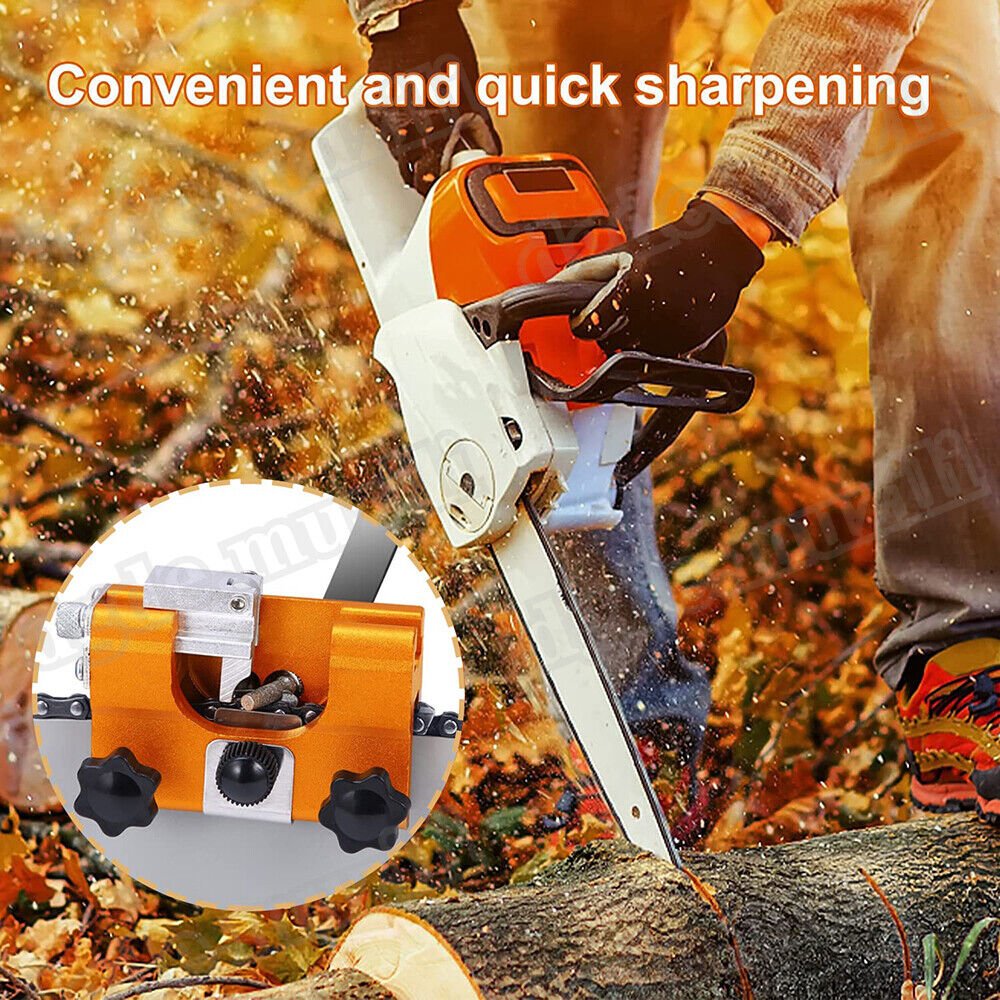 ProEdge Chainsaw Chain Sharpener – Electric Chainsaw Blade Sharpening Tool - HomeDIYer