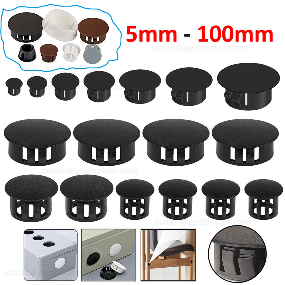 Hole Plugs Plastic Blanking Masking Finishing Inserts Cover Cap / Various Sizes