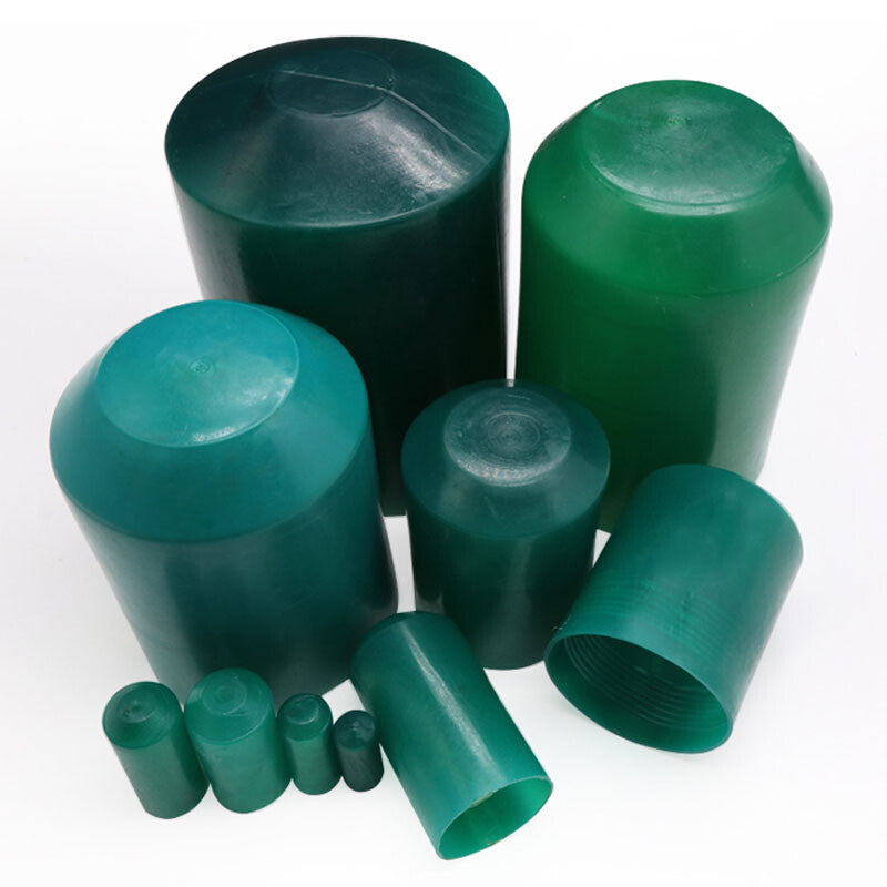 Green Heat Shrink End Caps 2:1 Ratio 10mm-105mm