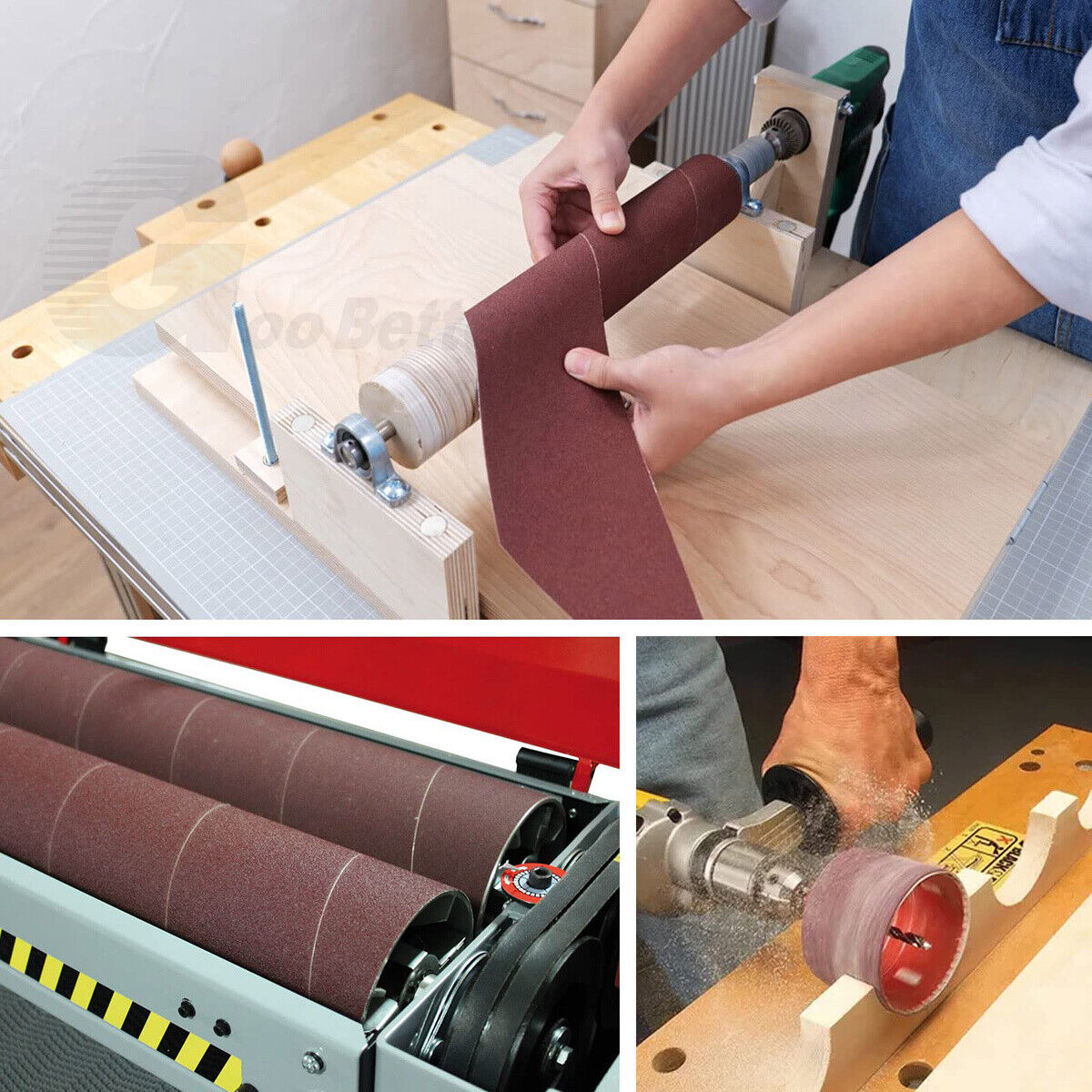 5m Aluminium Oxide Sandpaper Roll 240Grit APolishing Sandpaper Grinding Abrasive