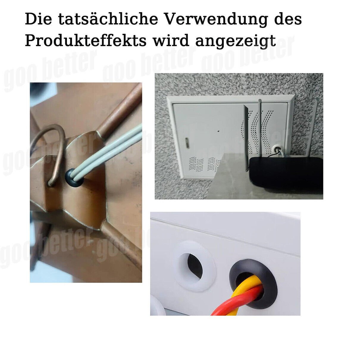 260pcs grommets cable grommets cable grommet rubber grommet assortment set - HomeDIYer