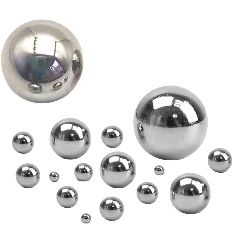 HomeDIYer G10 Grade High Precision Solid Steel Bearing Balls 1mm to 3.2mm