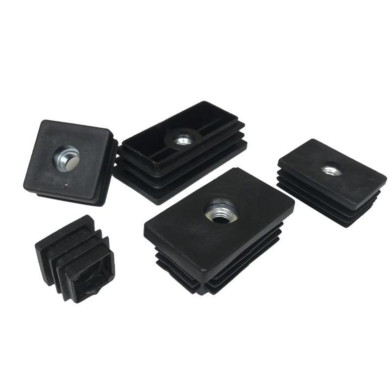 Multiple plugs arranged by nut size showing M6 M8 M10 progression