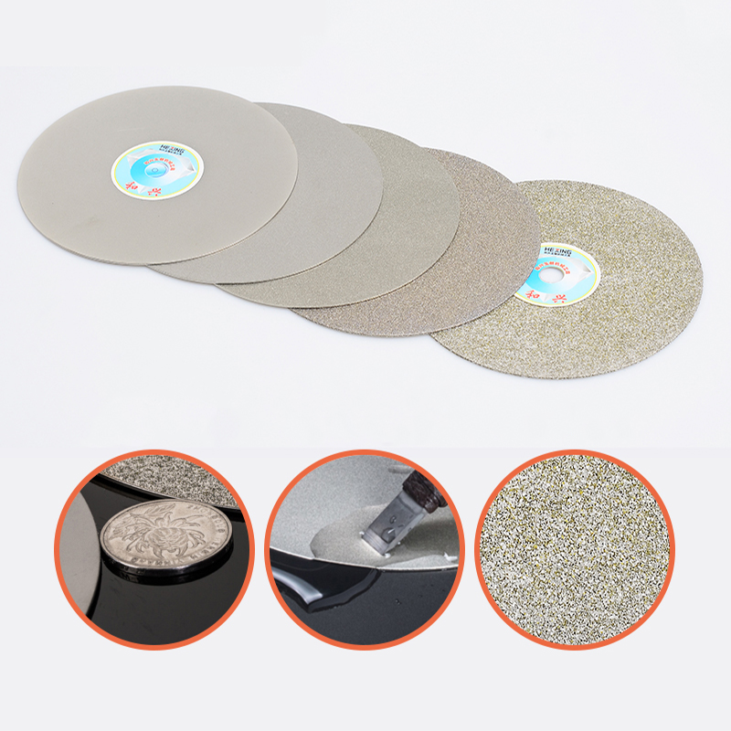 4"/6" Diamond Plating Disc Saw Blade Sanding Polishing Disc For Angle Grinder 1pcs