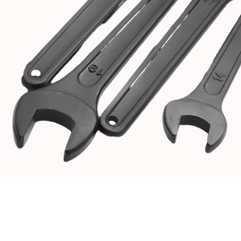 Single Open Ended Spanner Wrench Impact Black - HomeDIYer