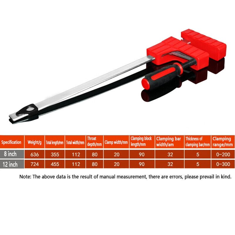 F Clamps Bar Quick Slide Woodworking Clamps - HomeDIYer