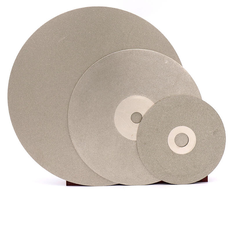 6 Inch 150mm Diamond Coated Flat Lap Wheel Polishing Grinding Disc 80-3000 Grit