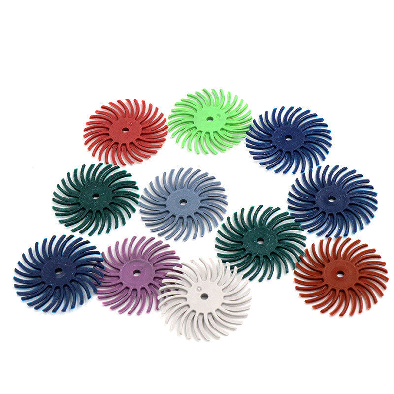 2.35mm Shank Rotary Drill Polishing Wheel Tool For Wood Carving 80 -2000 Grits