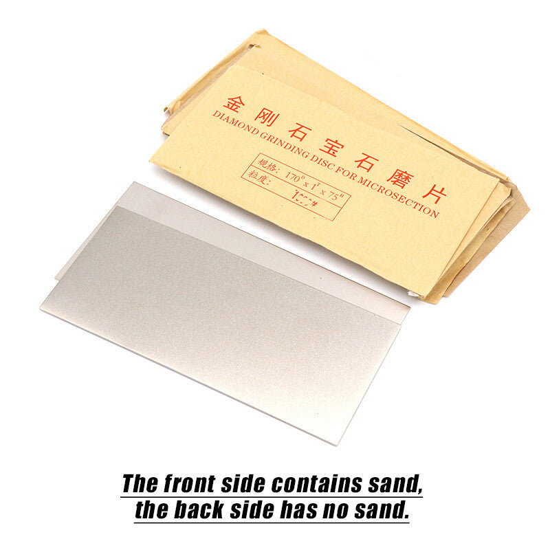 75x170mm Rectangle Diamond Grinding Disk Saw Blade Glass Polishing Sheet Pads