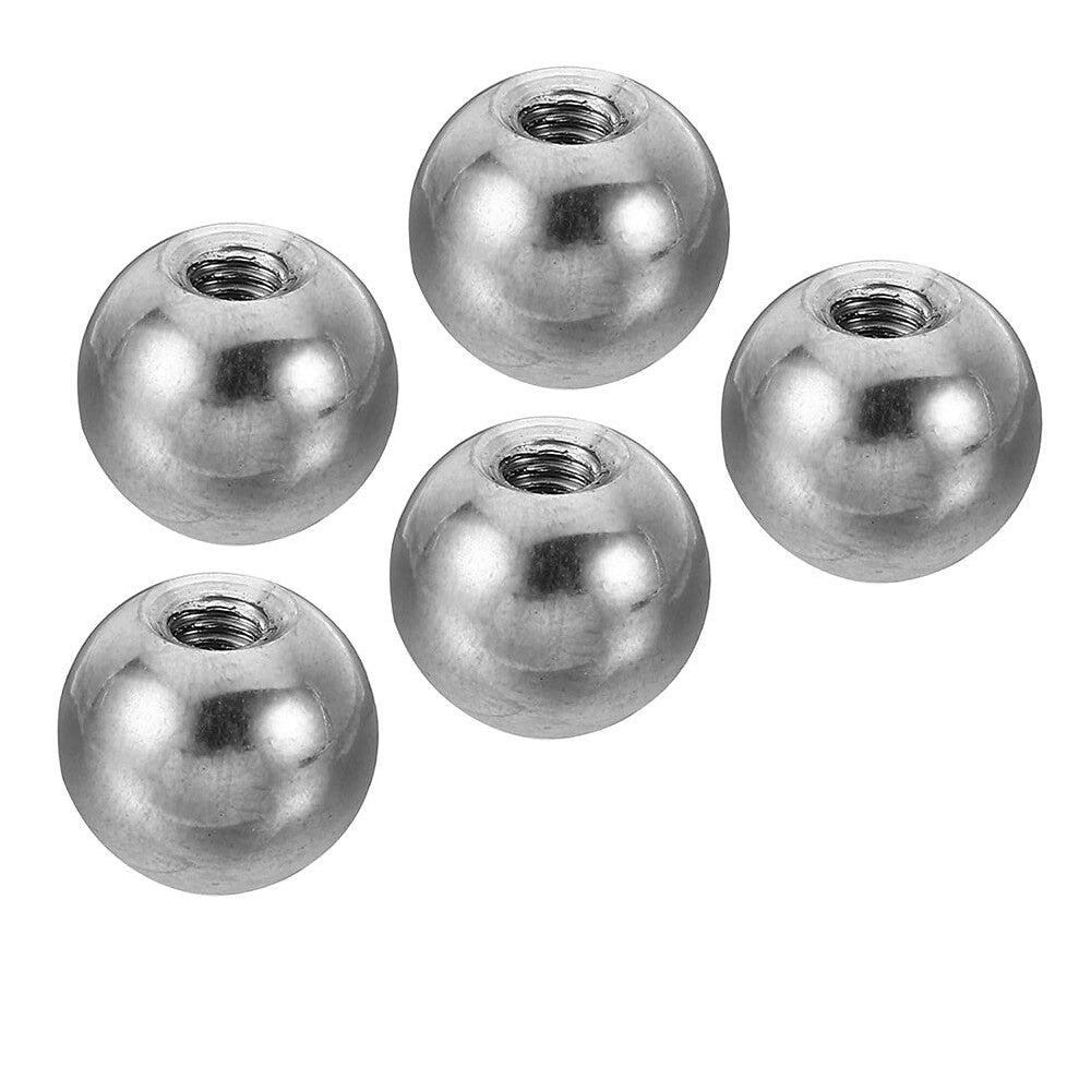 Stainless Steel Drilling Female Thread M3 M4 M5 M6 Blind Hole Balls Nuts Knob