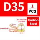 Unlined P Clips 4mm - 50mm Hose Conduit Tubing Cable Holder Insulating hose clamp - HomeDIYer