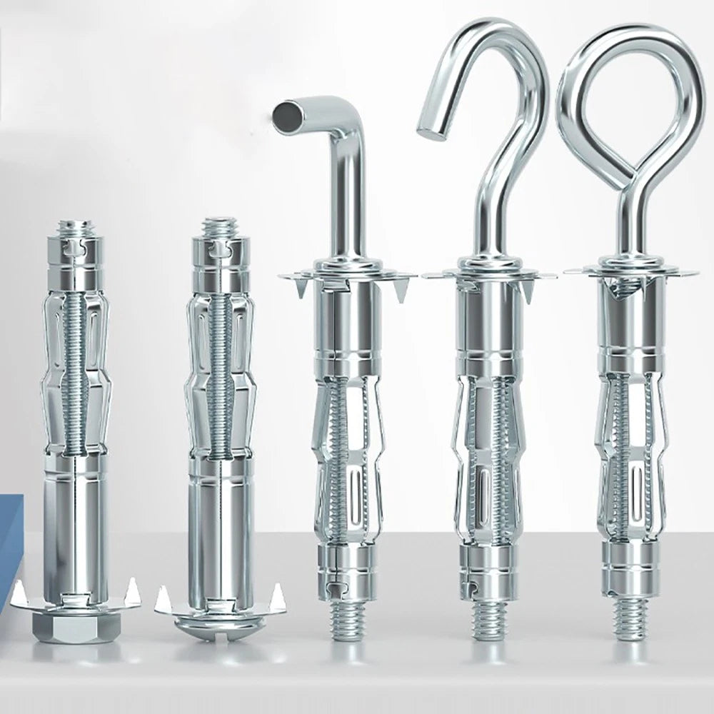 M4–M8 Metal Drywall Expansion Bolts | Hollow Wall Anchors for Plasterboard & Drywall