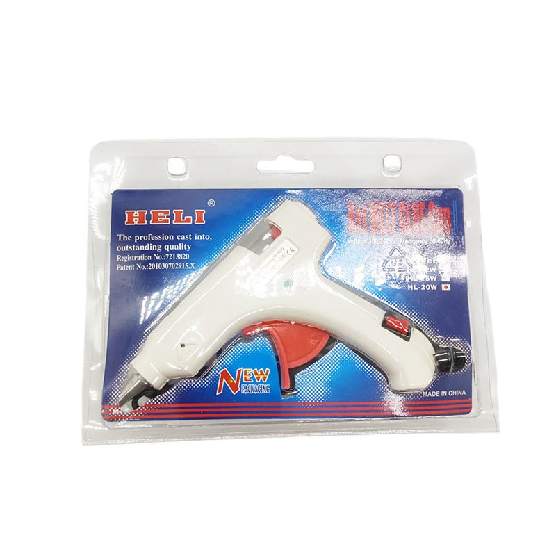 20 - Watt Hot Glue Gun with Full - Size Trigger — Fast Heating, Drip - Free Nozzle - HomeDIYer